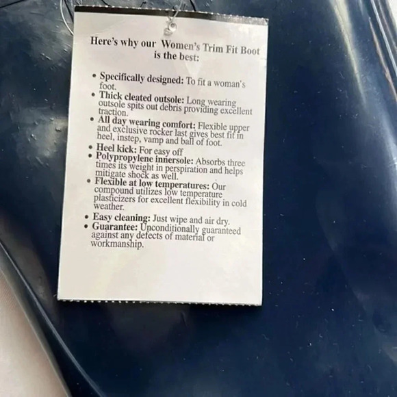 Tingley NWT trim fit tall knee boots in blue size 8 - Picture 5 of 6